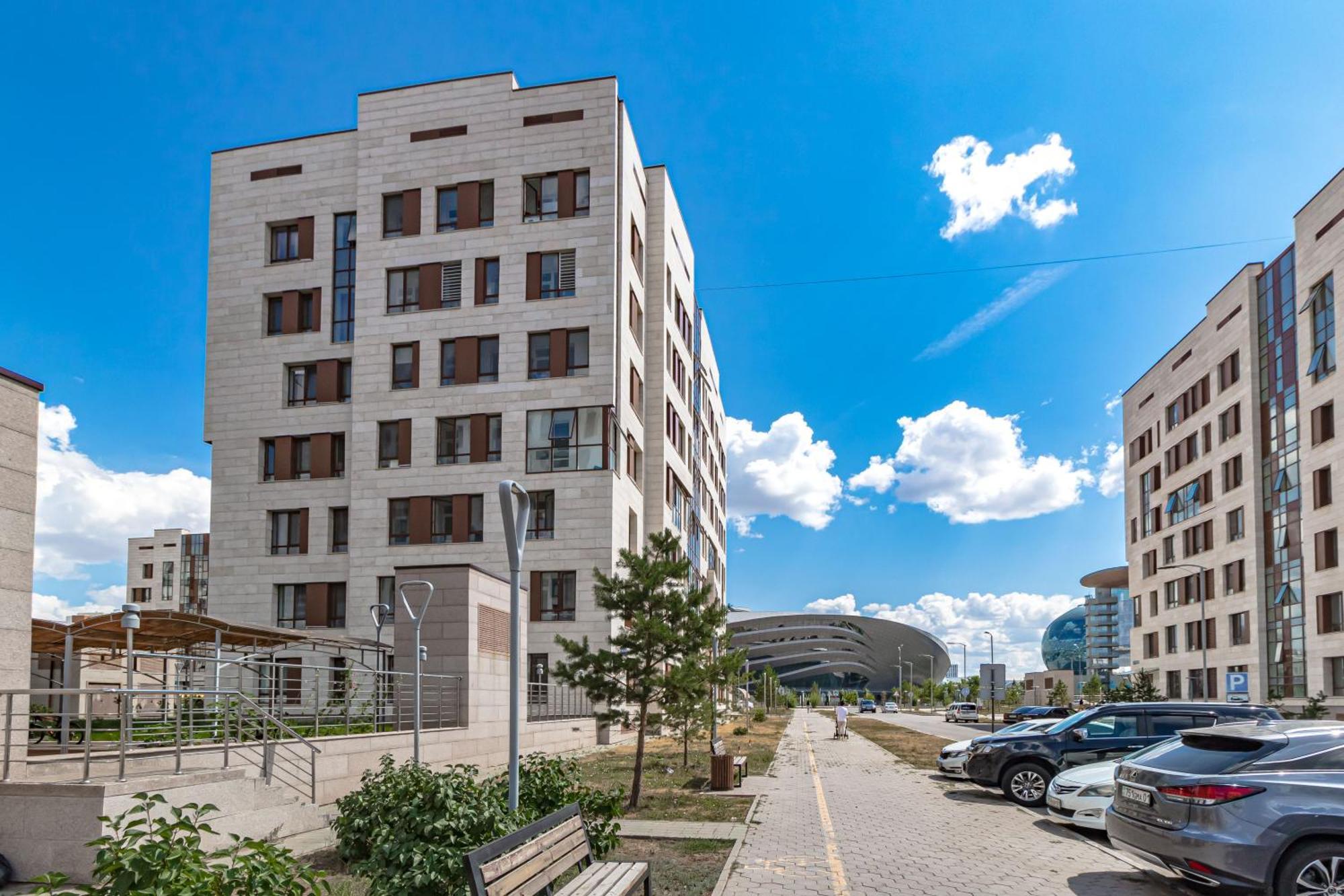 Стильные Апарты В Жк Expo Residense Astana Exterior photo